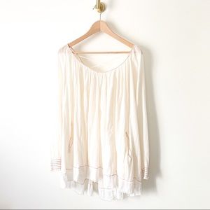 ⭐️ Free People | Oversized Cream Dress